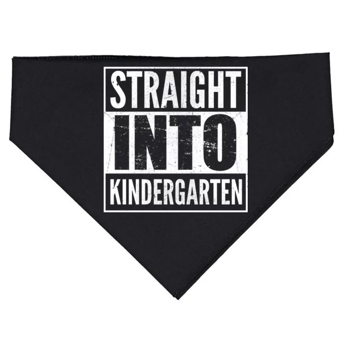 Straight Into Kindergarten USA-Made Doggie Bandana