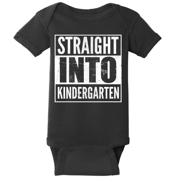 Straight Into Kindergarten Baby Bodysuit