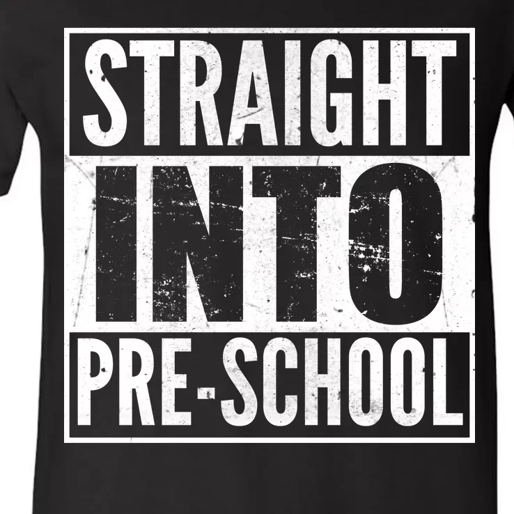 Straight Into Pre-School V-Neck T-Shirt