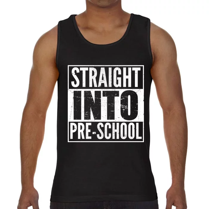 Straight Into Pre-School Comfort Colors® Tank Top