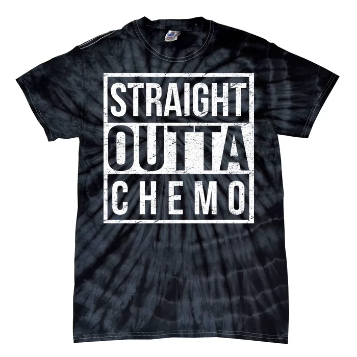 Straight Out of Chemo Tie-Dye T-Shirt