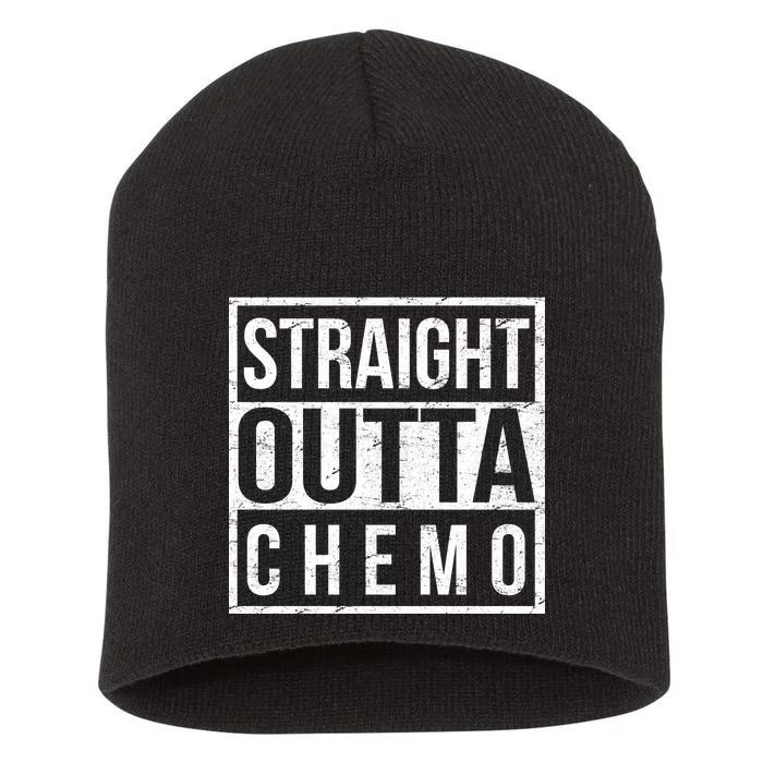 Straight Out of Chemo Short Acrylic Beanie