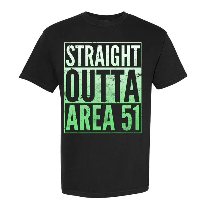 Straight Outta Area 51 Garment-Dyed Heavyweight T-Shirt