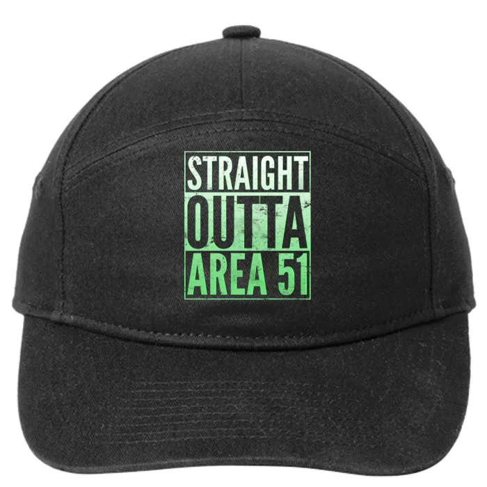 Straight Outta Area 51 7-Panel Snapback Hat