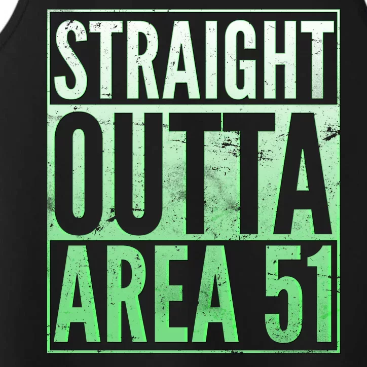 Straight Outta Area 51 Performance Tank