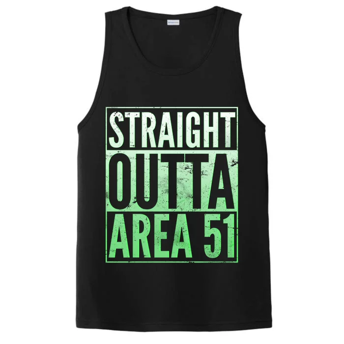 Straight Outta Area 51 Performance Tank