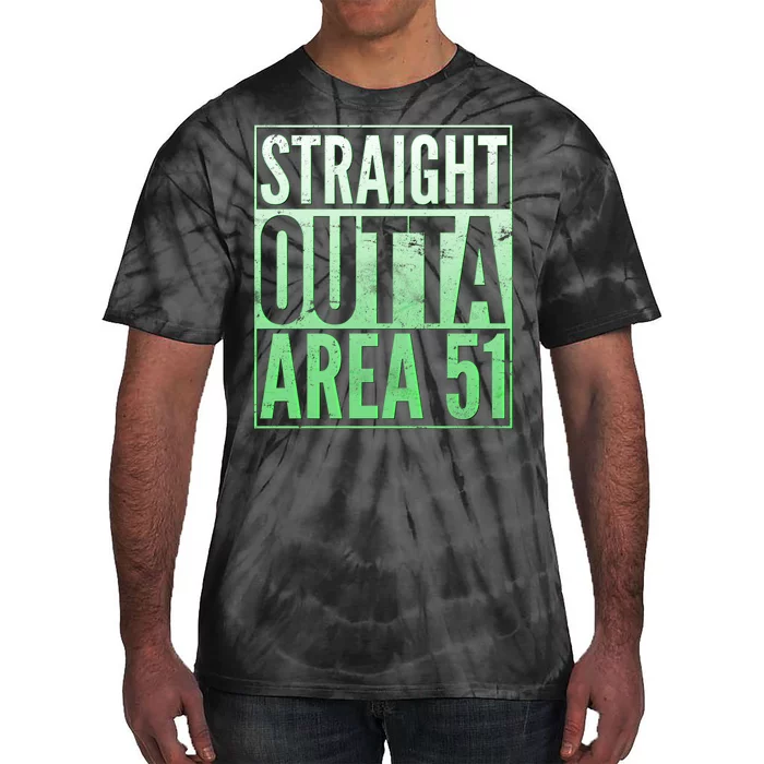 Straight Outta Area 51 Tie-Dye T-Shirt