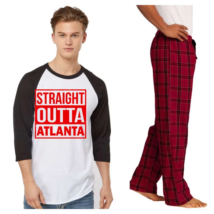 Straight Outta Atlanta Raglan Sleeve Pajama Set