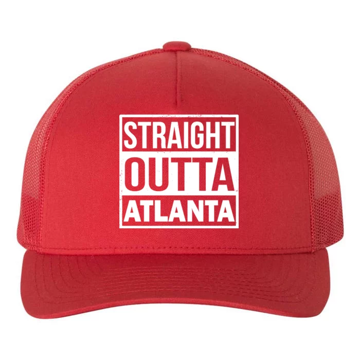 Straight Outta Atlanta Yupoong Adult 5-Panel Trucker Hat