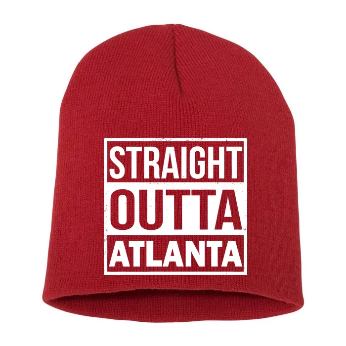 Straight Outta Atlanta Short Acrylic Beanie