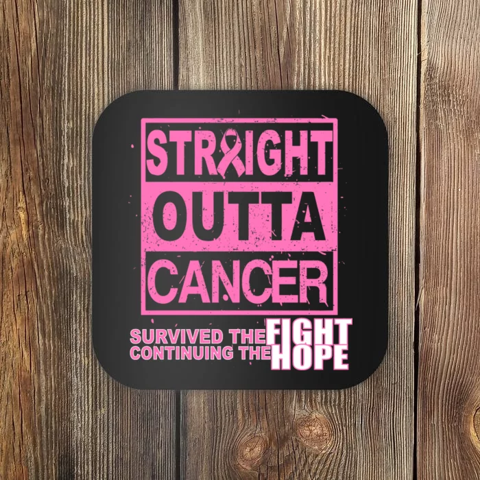 Straight Outta Breast Cancer Fight Hope Coaster