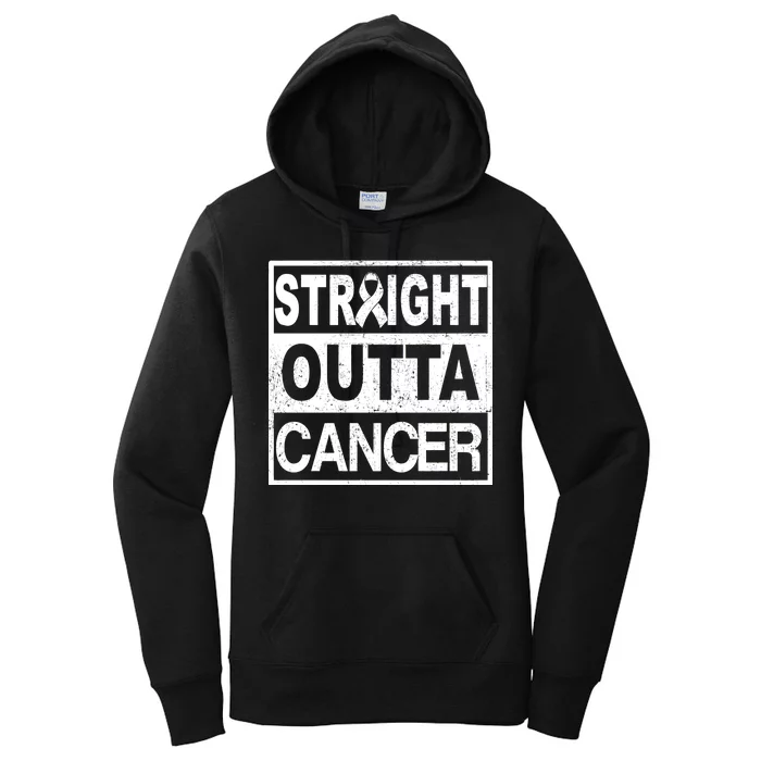 Straight Outta Cancer Women's Pullover Hoodie