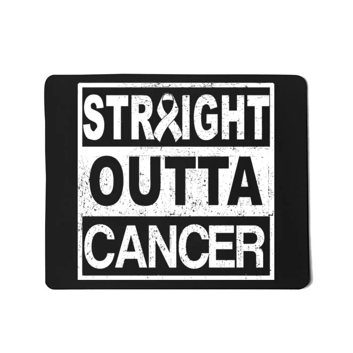 Straight Outta Cancer Mousepad