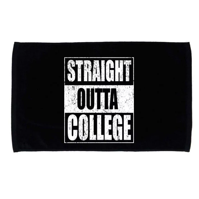 Straight Outta College Microfiber Hand Towel