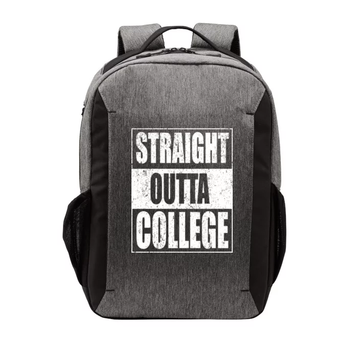 Straight Outta College Vector Backpack