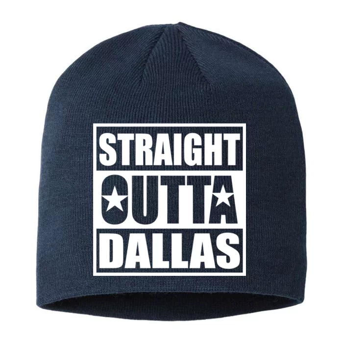 Straight Outta Dallas Texas City 8 1/2in Sustainable Knit Beanie