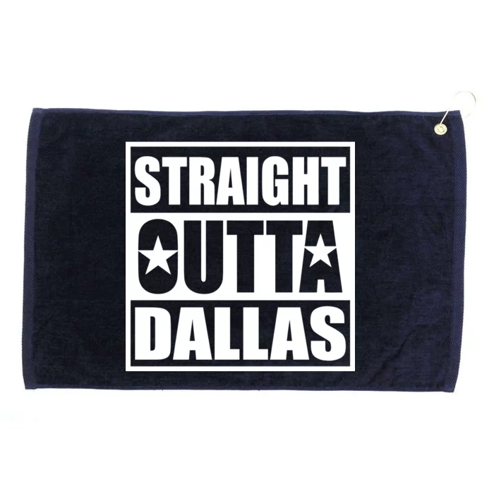 Straight Outta Dallas Texas City Grommeted Golf Towel