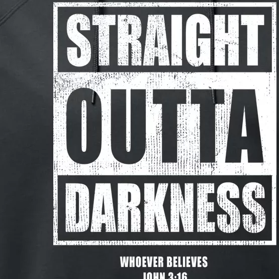 Straight Outta Darkness Performance Fleece Hoodie