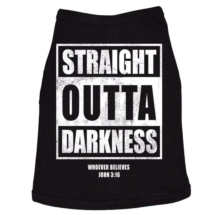 Straight Outta Darkness Doggie Tank