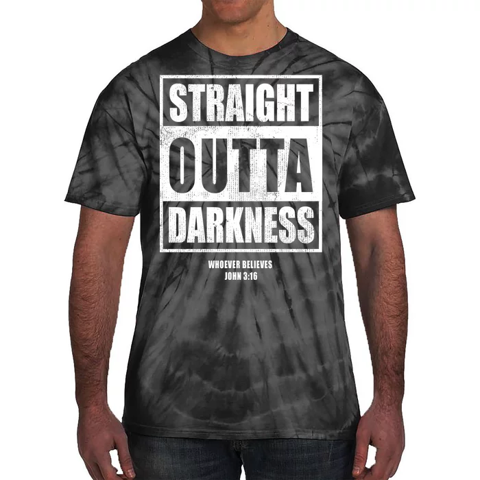 Straight Outta Darkness Tie-Dye T-Shirt