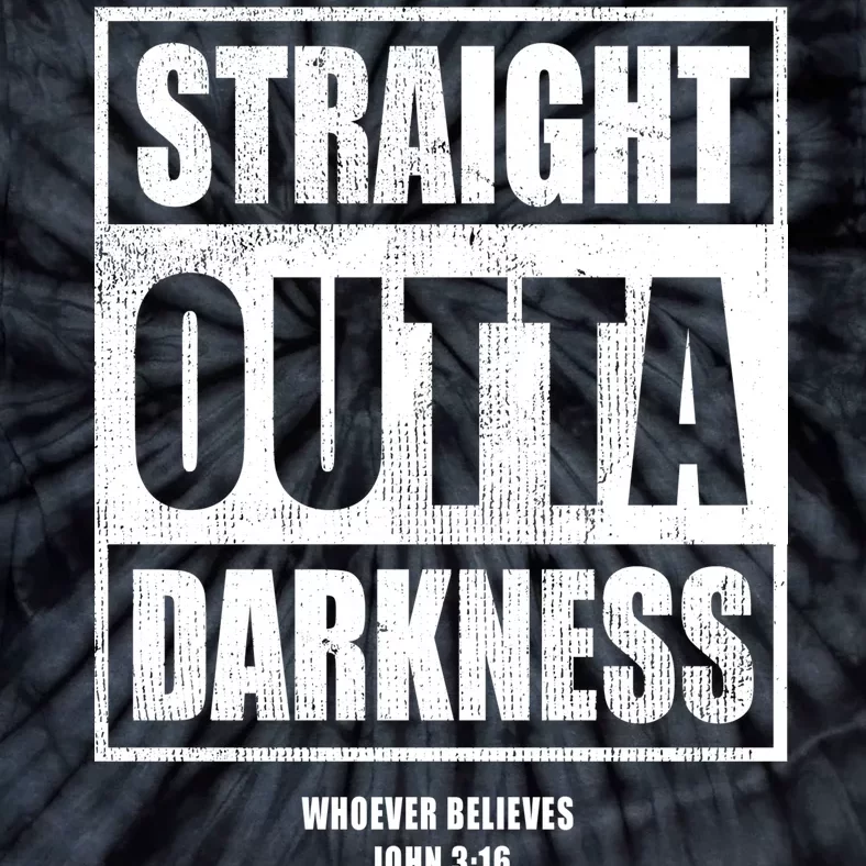 Straight Outta Darkness Tie-Dye T-Shirt