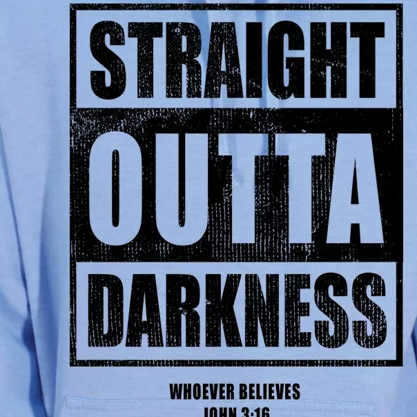 Straight Outta Darkness Unisex Surf Hoodie