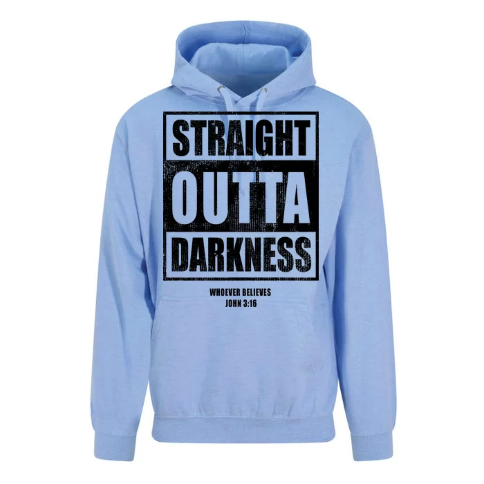 Straight Outta Darkness Unisex Surf Hoodie