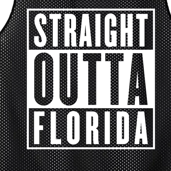 Straight Outta Florida Mesh Reversible Basketball Jersey Tank