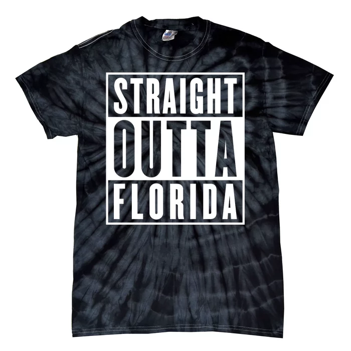 Straight Outta Florida Tie-Dye T-Shirt