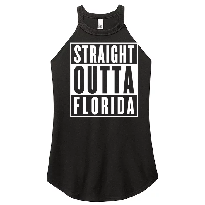 Straight Outta Florida Women’s Perfect Tri Rocker Tank