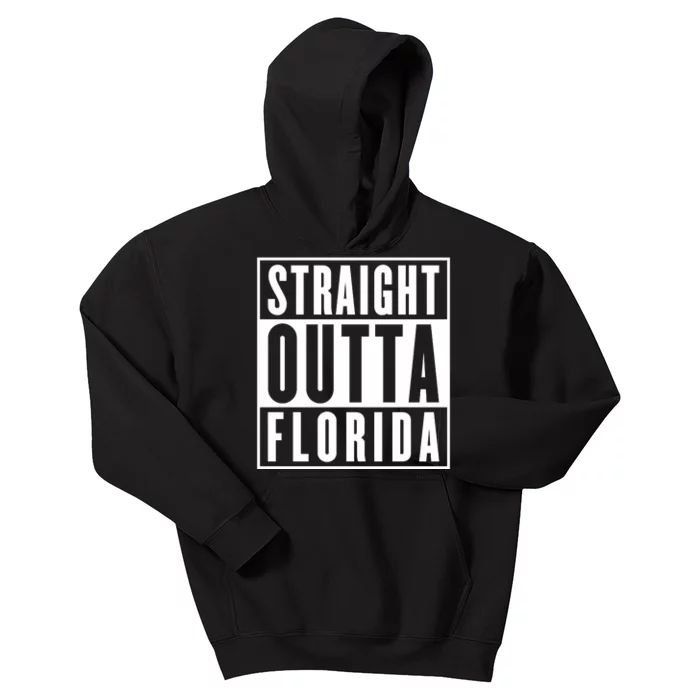 Straight Outta Florida Kids Hoodie