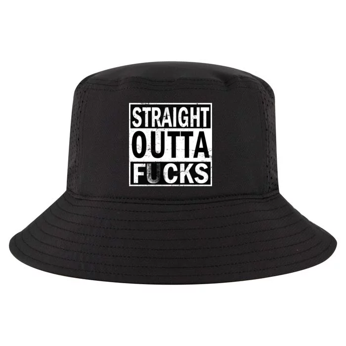 Straight Outta Fucks Cool Comfort Performance Bucket Hat