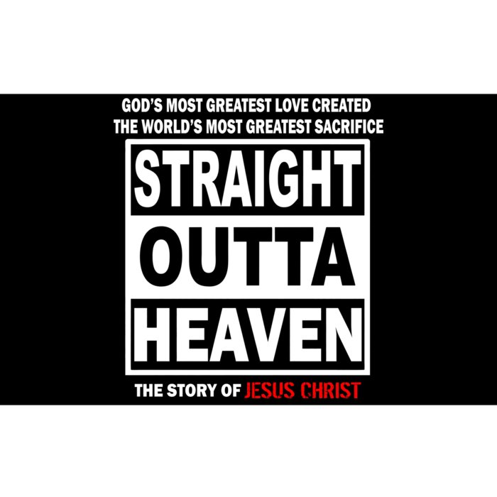 Straight Outta Heaven Bumper Sticker