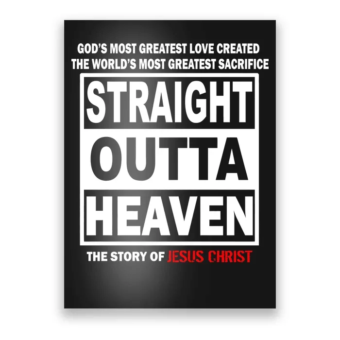 Straight Outta Heaven Poster