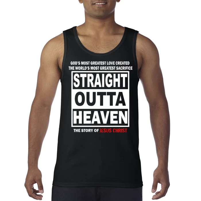 Straight Outta Heaven Tank Top