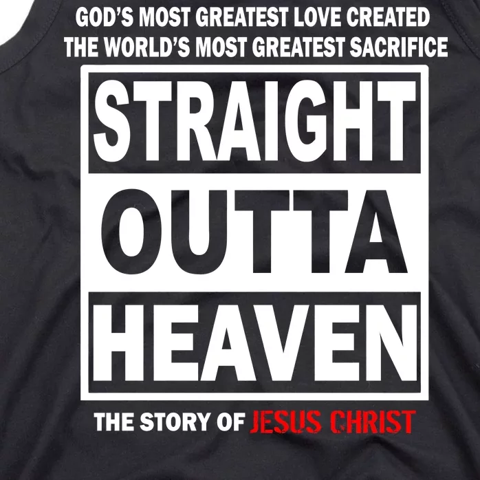 Straight Outta Heaven Tank Top