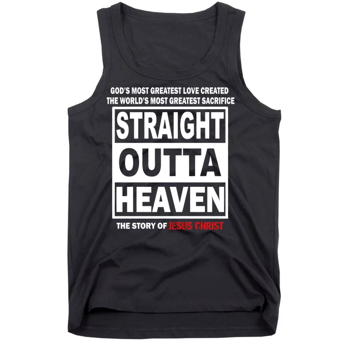 Straight Outta Heaven Tank Top