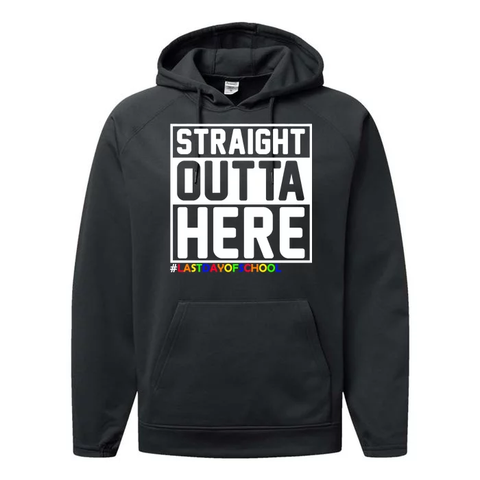 Straight Outta Here Graduation Performance Fleece Hoodie