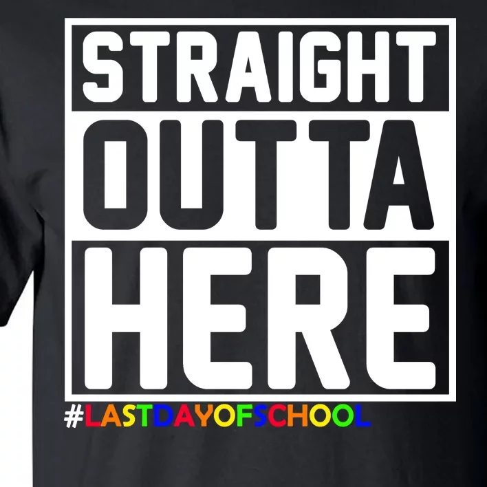 Straight Outta Here Graduation Tall T-Shirt