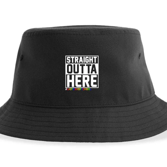 Straight Outta Here Graduation Sustainable Bucket Hat