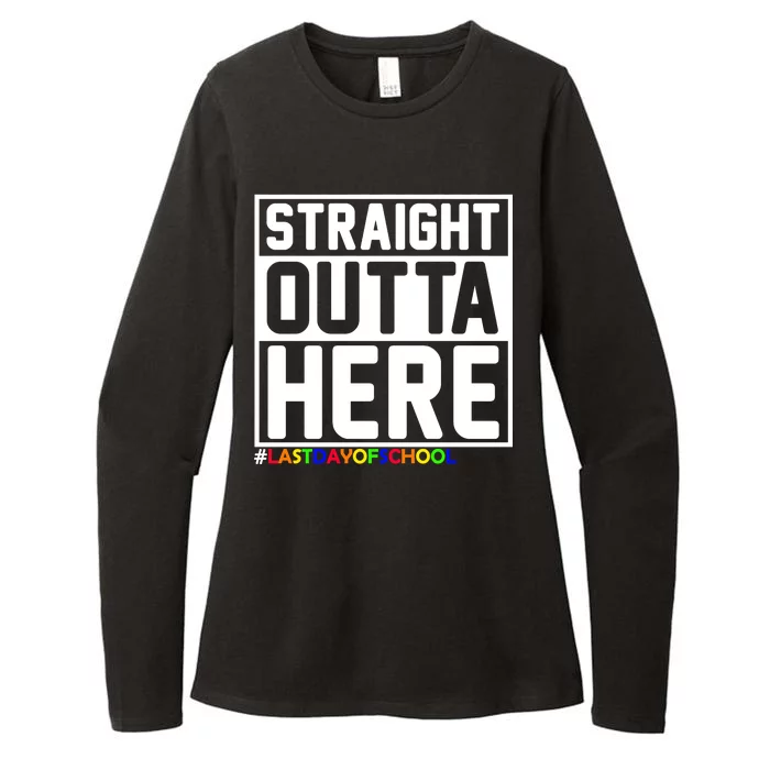 Straight Outta Here Graduation Womens CVC Long Sleeve Shirt