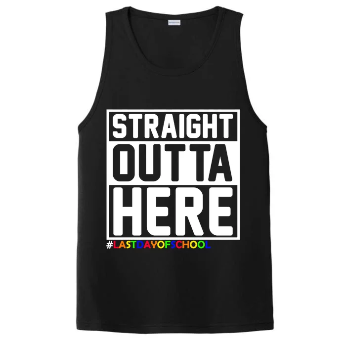 Straight Outta Here Graduation Performance Tank