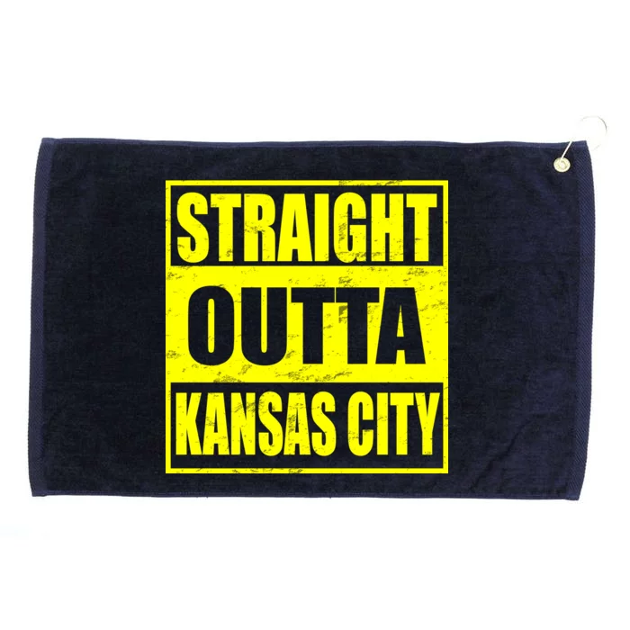 Straight Outta Kansas City Grommeted Golf Towel