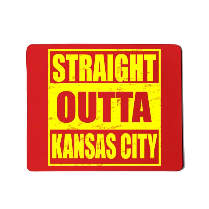 Straight Outta Kansas City Mousepad