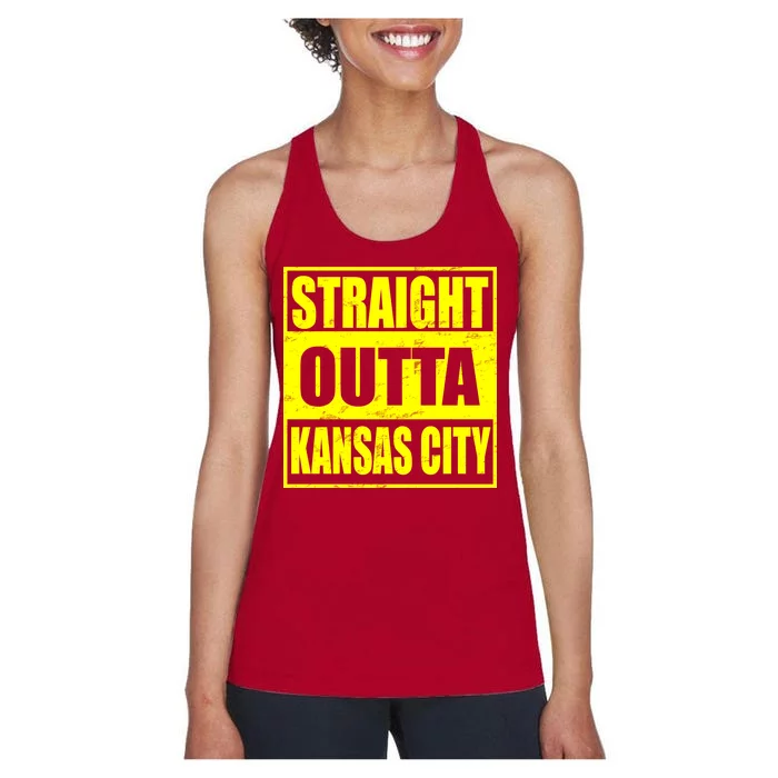 Straight Outta Kansas City Women's Racerback Tank