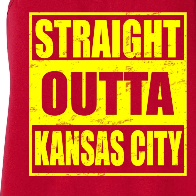 Straight Outta Kansas City Women's Racerback Tank