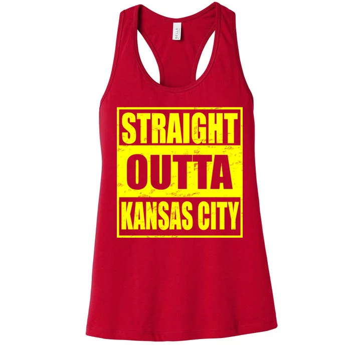 Straight Outta Kansas City Women's Racerback Tank