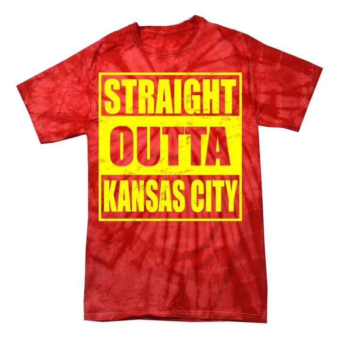 Straight Outta Kansas City Tie-Dye T-Shirt