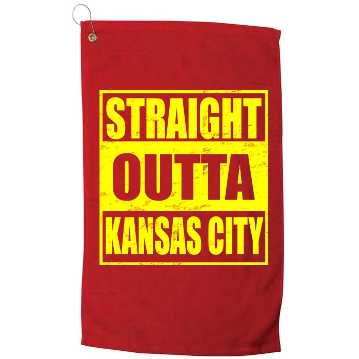 Straight Outta Kansas City Platinum Collection Golf Towel