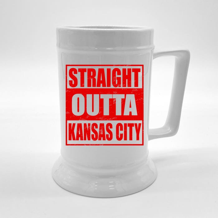 Straight Outta Kansas City Front & Back Beer Stein